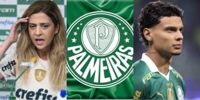 Time da Série A libera PIX pra arrancar Richard Ríos do Palmeiras - (Montagem / TV FOCO)