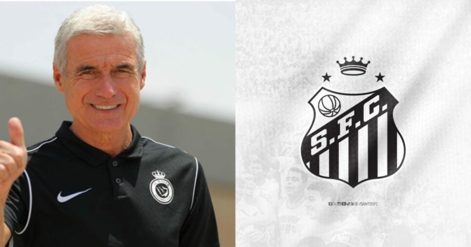 Luís Castro faz exigências para assinar com o Santos - (Montagem / TV FOCO)