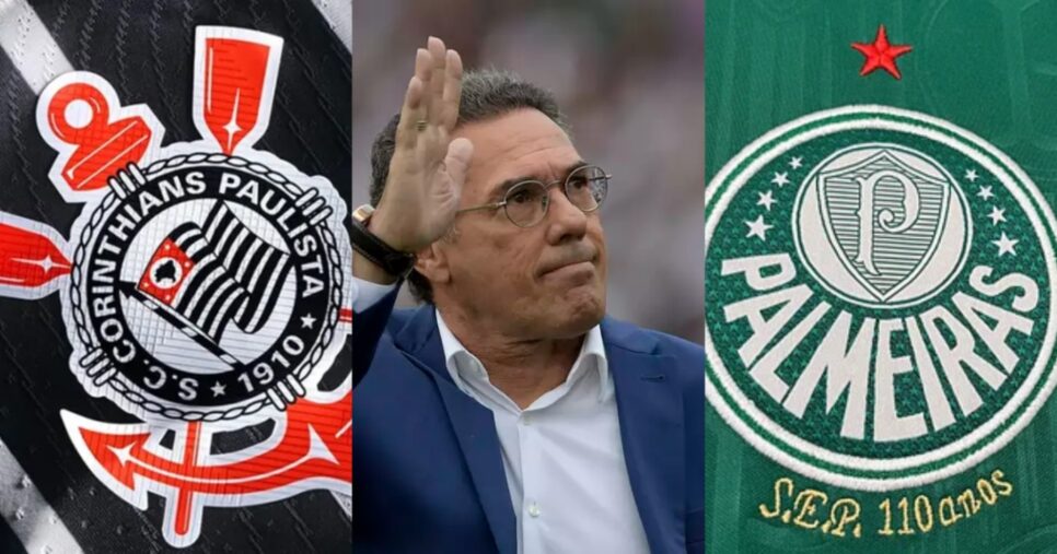 Luxemburgo ressurge 1 ano após o Corinthians com anúncio sobre o Palmeiras - (Montagem / TV FOCO)