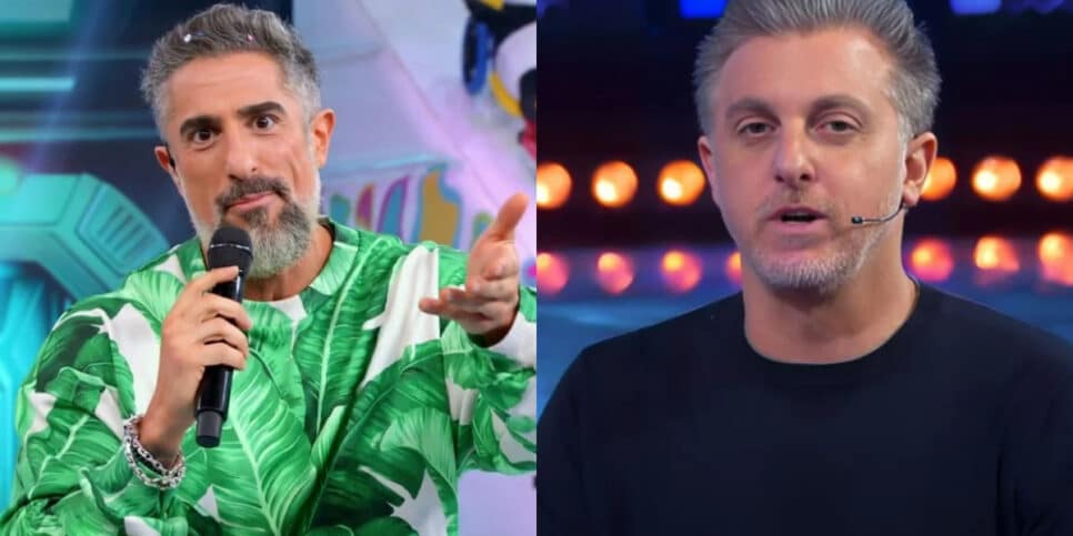 Marcos Mion expõe o que Huck fez com ele ao vivo: "Nem gostava" (Foto: Reprodução/Montagem TV Foco)