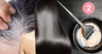 Fim do cabelo branco sem gastar no salão: Tinta natural com 2 ingredientes cobre até o último fio grisalho