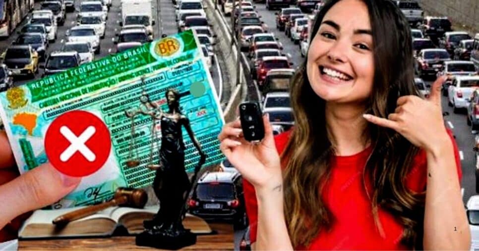 Veículos populares são liberados do uso da CNH (Foto Reprodução/Montagem/Lennita/Tv Foco/Freepik)
