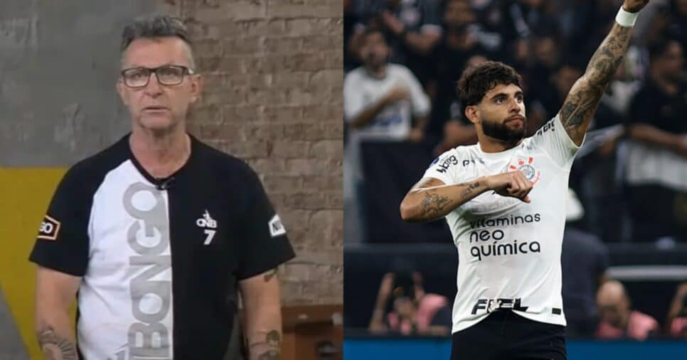 Neto para Band com adeus de Yuri Alberto no Corinthians - (Montagem / TV FOCO)