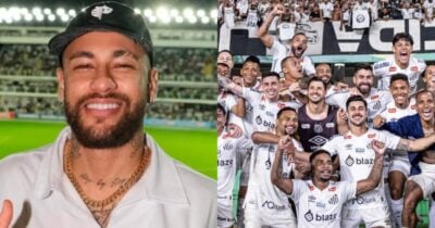 Retorno de Neymar ao Santos - (Montagem / TV FOCO)