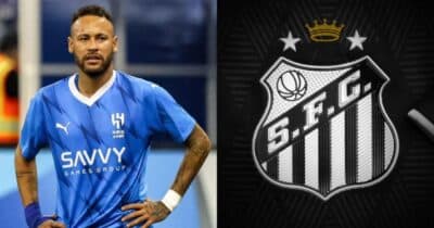 Teixeira se arma pra anunciar contratação de Neymar no Santos - (Foto: Montagem / TV FOCO)