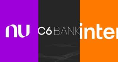 Nubank, Inter e C6 Bank - Foto: Internet