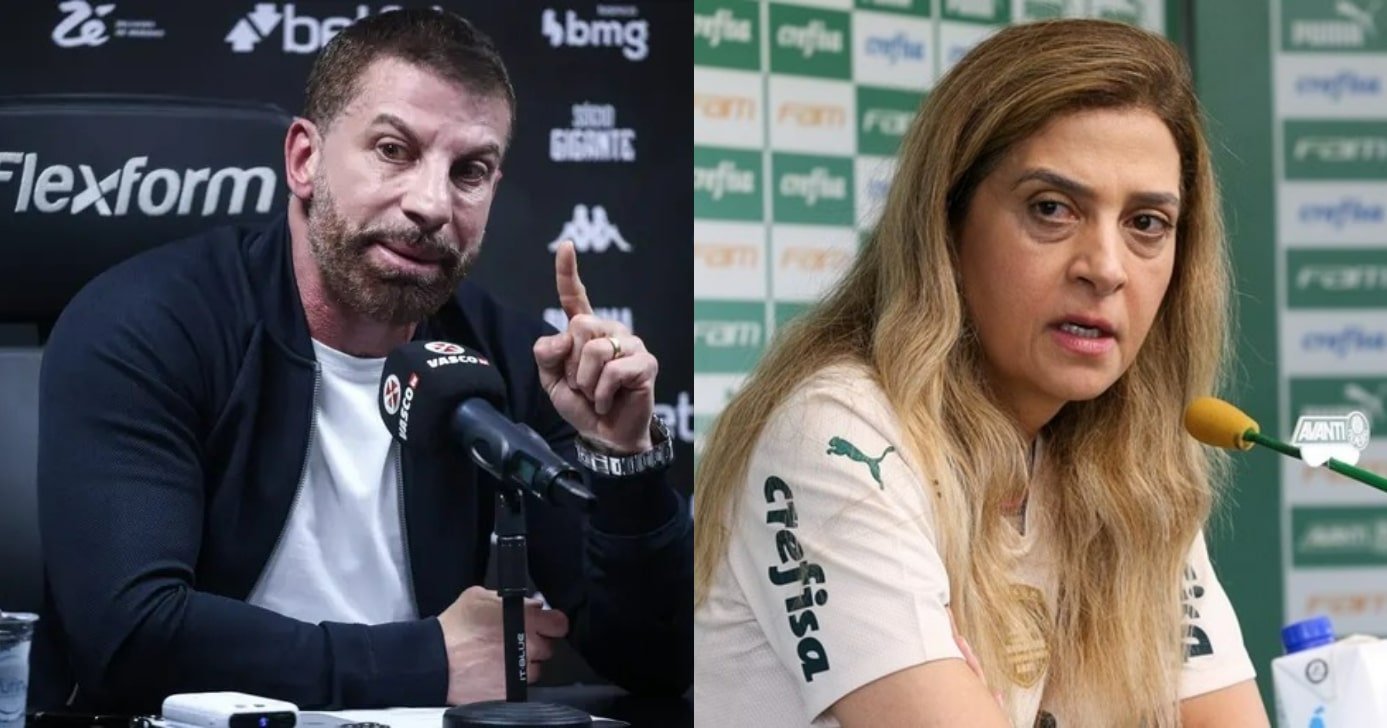 Palmeiras, Leila - Pedrinho, Vasco (Foto: Reprodução/Montagem TV Foco)