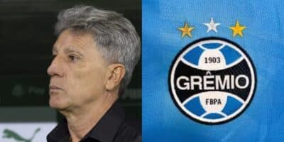 Renato Gaúcho e o Grêmio  - (Montagem / TV FOCO)