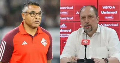 Roger Machado desesperado: Barcellos arma ADEUS de 6 craques no Internacional