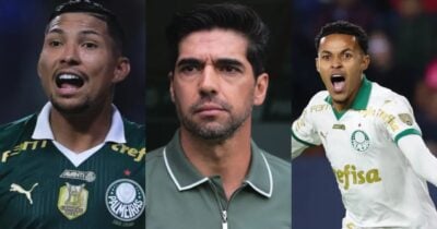 Abel arma barca do adeus de 6 craques no Palmeiras - (Montagem / TV FOCO)