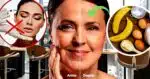 Máscara feita com apenas 3 ingredientes apaga as rugas feito borracha e traz efeito melhor que o lifting (Foto Reprodução/Montagem/Lennita/Tv Foco/Canva/Pinterest)
