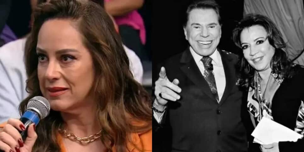 "Postura dela após a morte do meu pai", Silvia sobre Íris Abravanel (Foto: Reprodução/Montagem TV Foco)