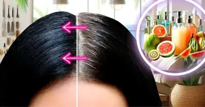 Melhor que tinta: Suco com 2 ingredientes elimina até o último fio grisalho em 1 hora