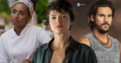 Viola, Luma e Rudá em Mania de Você (Foto: Reprodução / Globo / Montagem TV Foco)