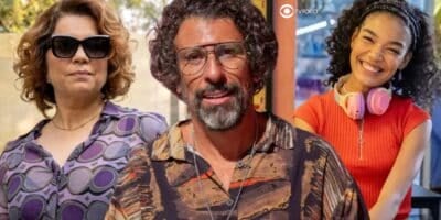 Violeta, Osmar e Tati em Volta por Cima (Foto: Reprodução / Globo / Montagem TV Foco)