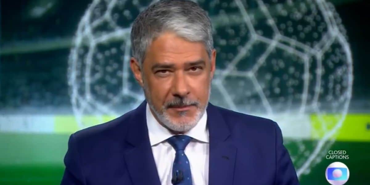 Bonner comanda todas as noites o Jornal Nacional da Globo (Reprodução: Globo)