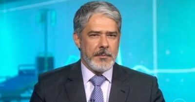 William Bonner no Jornal Nacional (Foto: TV Globo)