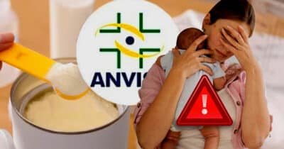 ANVISA emite alerta sobre leite nº1 e pais e mães precisam se atentar (Foto Reprodução/Montagem/Lennita/Tv Foco/Canva/ANVISA/Pinterest)