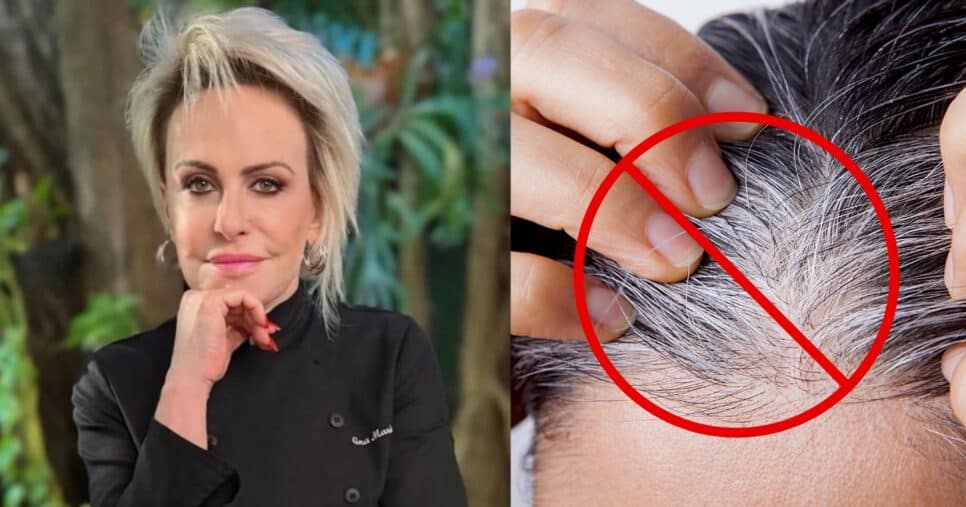 Ana Maria e fim do cabelo branco - Foto Reprodução Internet