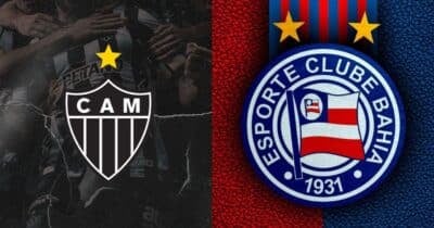 Atlético Mineiro e Bahia (Reprodução - Internet)