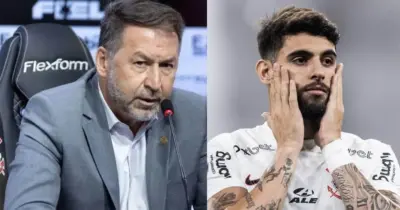 Desfecho de Yuri Alberto e chegada de +1 craque de R$ 606M: Augusto Melo lida com 2 viradas no Corinthians