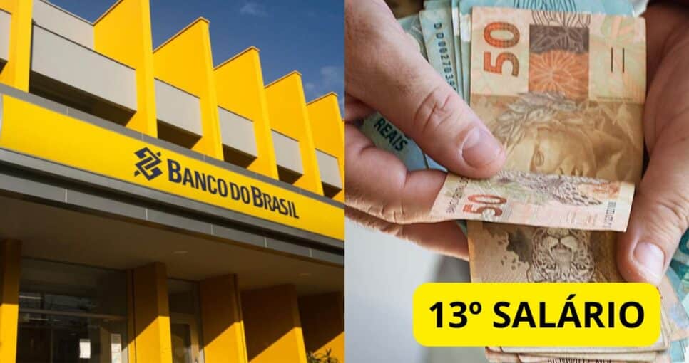 BANCO DO BRASIL / 13º SALÁRIO - Montagem: TVFOCO