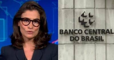 Banco Central e Renata Vasconcellos com alerta - Foto Reprodução Internet