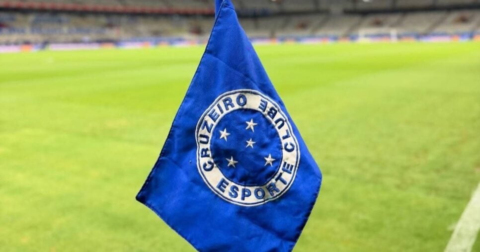 Bandeira do Cruzeiro (Foto: Reprodução/Instagram)