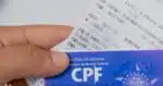 CPF na nota fiscal (Foto: Reprodução/ Internet)