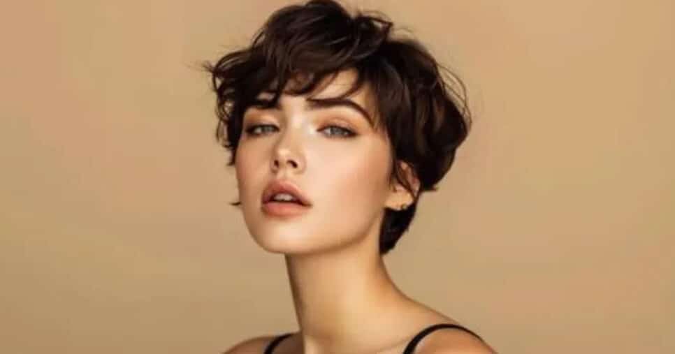 Corte de cabelo Bixie wolf cut (Foto: Reprodução)