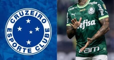 Cruzeiro e Dudu no Palmeiras (Reprodução - Internet)]