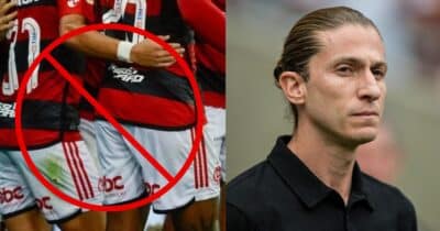 Debandada no Flamengo e Filipe Luís - Foto Reprodução Internet