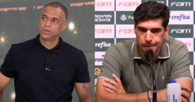 Denílson e Abel Ferreira (Foto: Reprodução/YouTube)