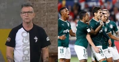 Dudu, Veiga, time do Palmeiras e Neto (Reprodução - Internet)