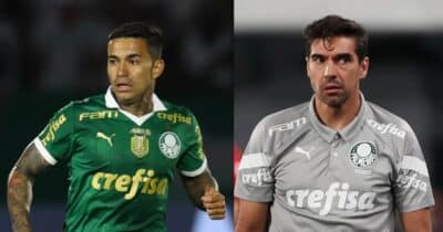 Dudu e Abel no Palmeiras - Foto Reprodução Internet