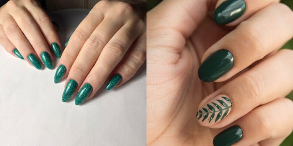 Esmalte verde esmeralda (Fotos: Canva)