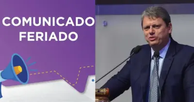Tarcísio já sabe: Feriado em SP na terça (10/12) garante folga prolongada a paulistas