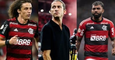 Filipe Luís bate martelo no Flamengo e crava futuro de David Luiz (Foto: Reprodução/ Internet)