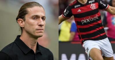 Filipe Luís e adeus de jogador no Flamengo - Foto Reprodução Internet