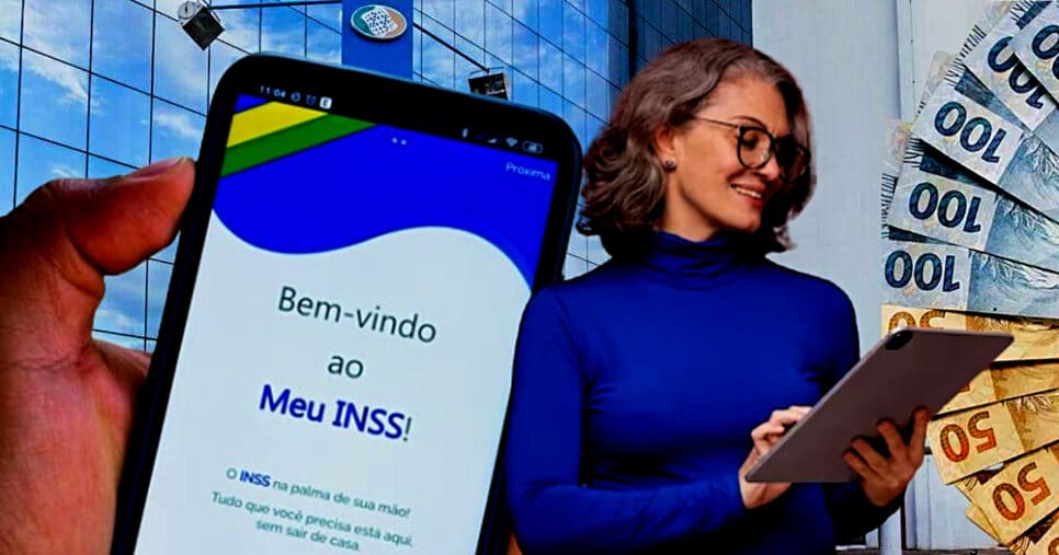 Aposentados do INSS podem contar com dois saques (Foto Reprodução/Montagem/Lennita/Tv Foco/Canva)