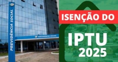 INSS / Isenção do IPTU - Montagem: TVFOCO