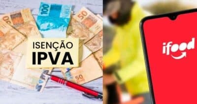 IPVA / Ifood - Montagem: TVFOCO