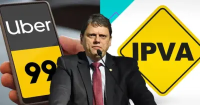 Fim das dívidas do IPVA e canetada de Tarcísio: Lei em vigor em 2024 em SP salva motoristas da Uber e da 99