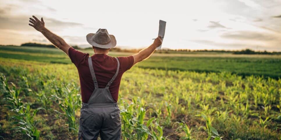 Ilustrador agricultor (Foto: Canva)