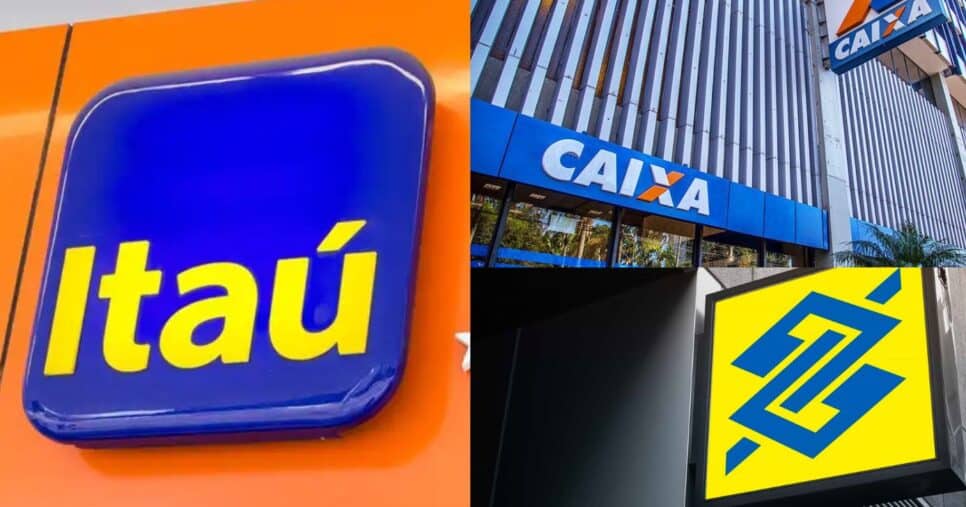 Itaú / Caixa / Banco do Brasil - Foto: internet