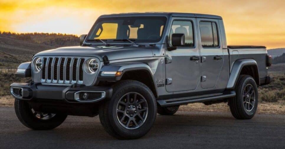 Modelo do carro Jeep Wrangler e Gladiator - Foto: Internet