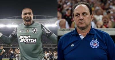 John no Botafogo e Rogério Ceni no Bahia (Reprodução - Internet)