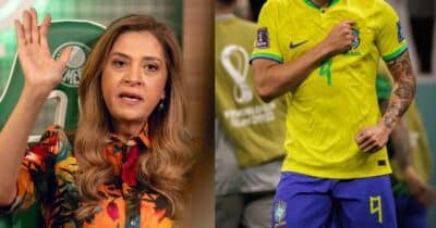 Leila Pereira e Richarlison (Reprodução - Internet)