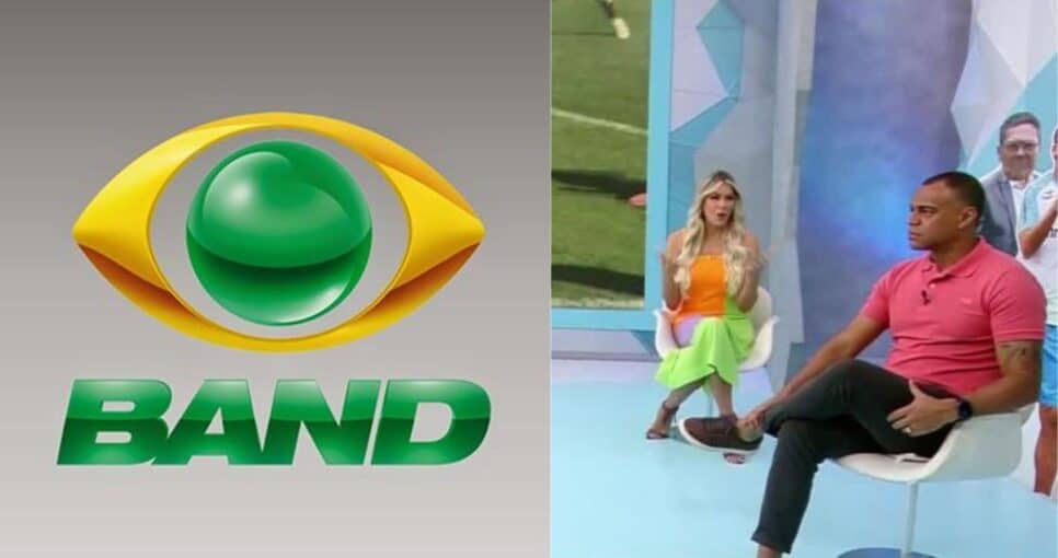 Logo da Band / Renata Fan - Montagem: TVFOCO