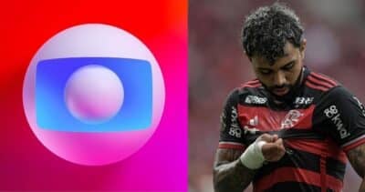 Logo da Globo / Gabigol - Montagem: TVFOCO